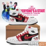 5 Seconds of Summer EVERYONES A STAR World Tour Custom Air Jordan 1 1
