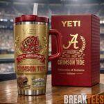 Alabama Crimson Tide 100th Anniversary YETI Tumbler 1