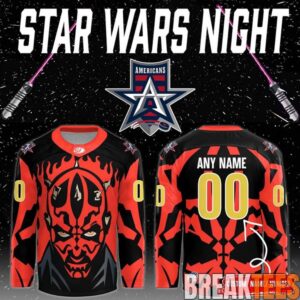 Allen Americans Star Wars Night Hockey Jersey