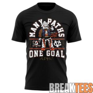 Anaheim Ducks Many Paths One Goal ADHC Tee 1
