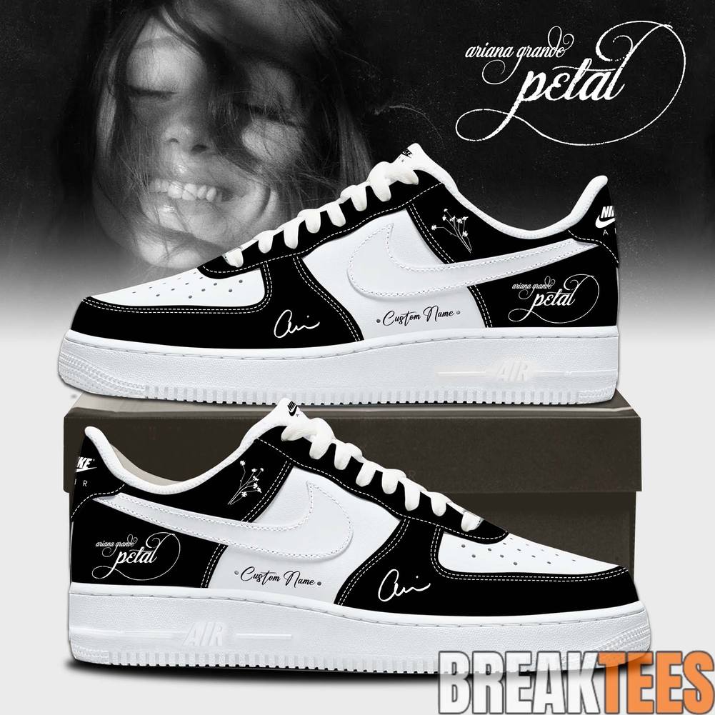 Ariana Grande Petal Album Custom AF1 Shoes Ariana Grande Petal Album Custom AF1 Shoes