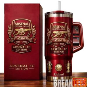 Arsenal 140th Anniversary Custom YETI Tumbler 1