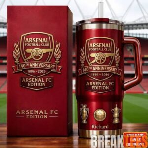 Arsenal 140th Anniversary Custom YETI Tumbler 2