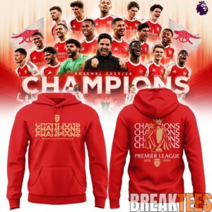 Arsenal 2025-26 EPL Champions Hoodie