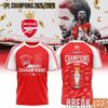 Arsenal FC EPL Champions 25-26 White Shirt