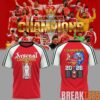 Arsenal FC EPL Champions 25-26 White Shirt