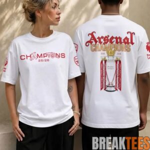 Arsenal Premier League Champions 25-26 Tee