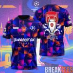 BreakTees 22 Arsenal UCL Budapest Final 2026 Shirt 1