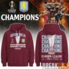 Aston Villa UEFA Europa League Champions 25-26 Hoodie – Claret Glory in Istanbul