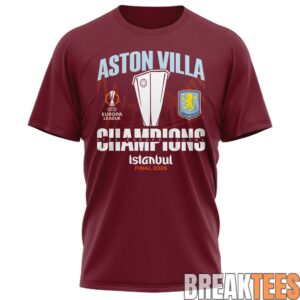 Aston Villa Europa League Champions 2026 Shirt 1