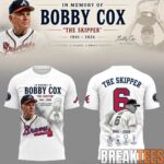 Atlanta Braves Remembering Bobby Cox The Legendary Manager Shirt 1