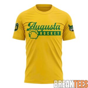 Augusta Lynx Yellow Green Stroke Tee 1