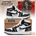 BreakTees 16 Avenged Sevenfold Tour 2026 Custom Air Jordan 1 Shoes