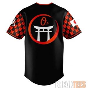 Baltimore Orioles 2026 Japanese Heritage Night Baseball Jersey Dark 1