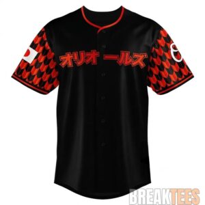 Baltimore Orioles 2026 Japanese Heritage Night Baseball Jersey Dark 2