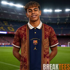 Barcelona FC Dior Paris Polo Shirt 1