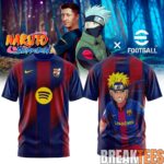 Barcelona FC x Sensei Naruto 2026 Special TShirt 1