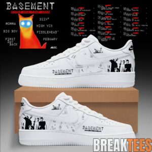 Basement WIRED USA Tour 2026 Custom Air Force 1 1