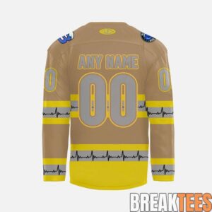 Biloxi Breakers 2026 First Responders Night Hockey Jersey 2