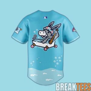 Binghamton Rumble Ponies Bathtub Donkeys Special Jersey 2