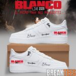 Blanco Live 2026 Il Primo Tour Nei Palazzetti Custom Air Force 1 1