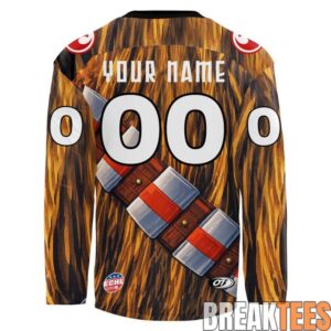 Bloomington Bison x Star Wars New 2026 Design Hockey Jersey 2