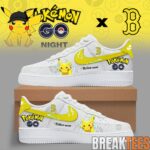 Boston Red Sox x Pokmon Night 2026 Custom Air Force 1 Sneaker 1