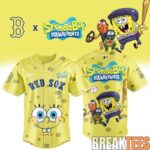 Boston Red Sox x SpongeBob SquarePants 2026 Baseball Jersey 1