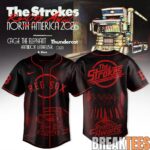 Boston Red Sox x The Strokes REALITY AWAITS TOUR 2026 Baseball Jersey 1