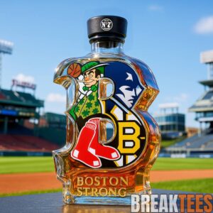 Boston Sport Teams 'Boston Strong' Limited Edition Whiskey Bottle 1