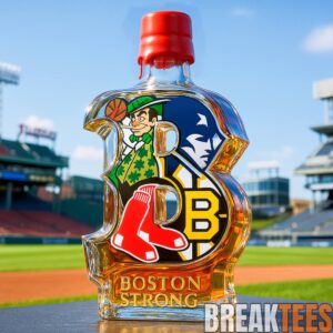 Boston Sport Teams 'Boston Strong' Limited Edition Whiskey Bottle 3