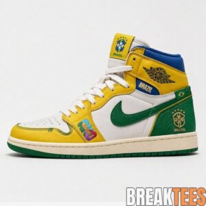 Brazil National Football Team WC26 Special Edition Air Jordan 1 Sneaker 1