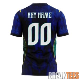 Brazil National Team Jesus Version Custom Jersey 2 Brazil National Team Jesus Version Custom Jersey 2
