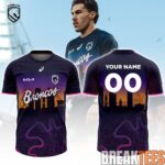 BreakTees 29 Brisbane Broncos City Map Shirt 1