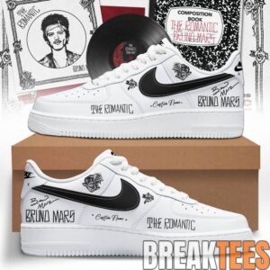Bruno Mars The Romantic Special New Version Air Force 1 Sneaker