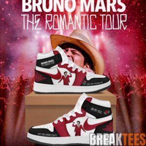 Bruno Mars The Romantic Tour 2026 Air Jordan 1 Sneaker