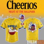 Buffalo Bisons Cheerios Night at the Ballpark Special Baseball Jersey 1