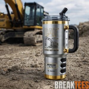 CATerpillar Worker Elite Limited Edition 40oz Tumbler 1
