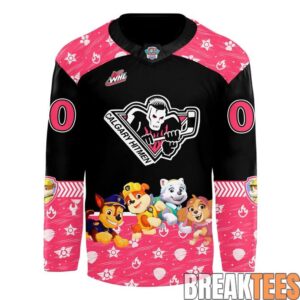 Calgary Hitmen PAW Patrol Night 2026 Hockey Jersey 1