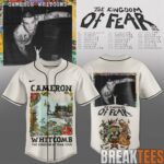 Cameron Whitcomb The Kingdom of Fear Tour 2026 Baseball Jersey 1