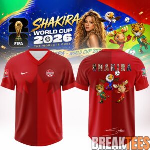 Canada National Football Team x Shakira World Cup 2026 Legacy Edition Jersey