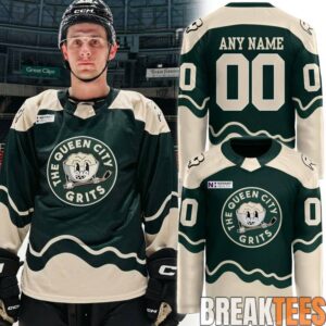 Charlotte Checkers x The Queen City Grits Hockey Jersey