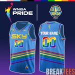 Chicago Sky 2026 WNBA x Pride Day Limited Edition Jersey 1