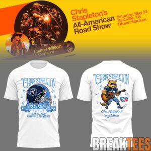 Chris Stapleton AllAmerican Road Show At Nissan Stadium Shirt 1