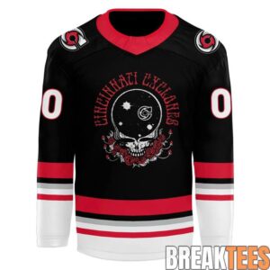 Cincinnati Cyclones x Grateful Dead Night Hockey Jersey 1