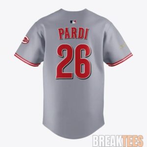Cincinnati Reds x Jon Pardi 2026 Concert Night Baseball Jersey 1