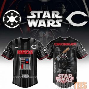 Cincinnati Reds x Star Wars Dark Force Night 2026 Baseball Jersey