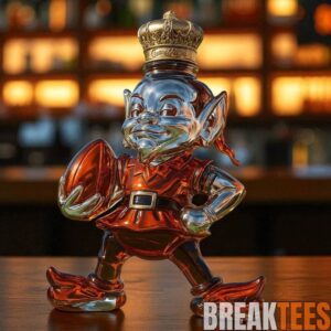 Cleveland Browns Brownie The Elf Special Edition Whiskey Bottle