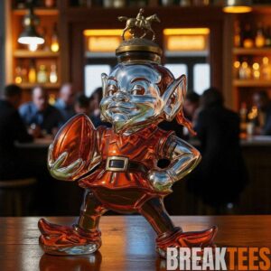Cleveland Browns Brownie The Elf Special Edition Whiskey Bottle 5