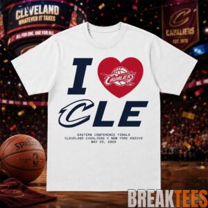 Cleveland Cavaliers Game 4 2026 I Love CLE Shirt